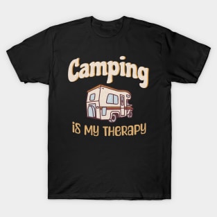 Camping Therapy T-shirt T-Shirt